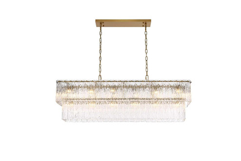 Georgina 20 Light Chandelier in Satin Gold (173|1015D48SG03GL)