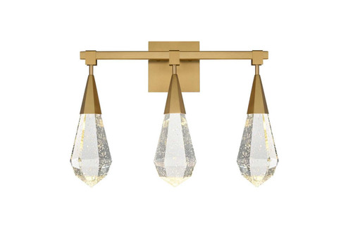Amora LED Wall Sconce in Satin Gold (173|1013W20SG02CR)