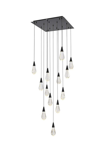 Amora LED Pendant in Black (173|1013S26BK02CR)