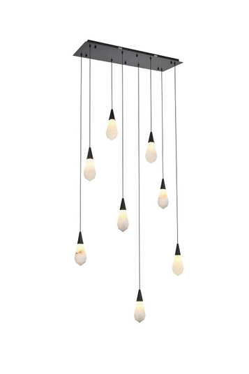 Amora LED Pendant in Black (173|1013D36BK22ST)