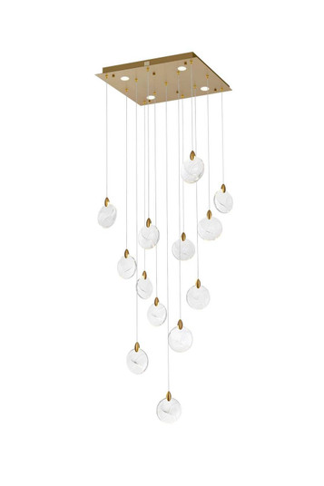 Avery LED Pendant in Satin Gold (173|1012S26SG01CR)