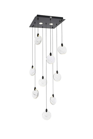 Avery LED Pendant in Black (173|1012S20BK01CR)