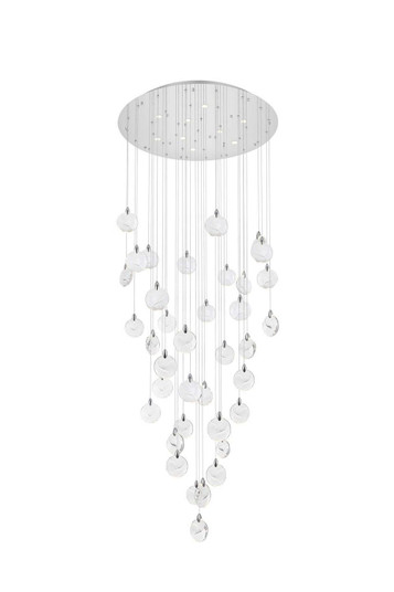 Avery LED Chandelier in Chrome (173|1012G48C01CR)