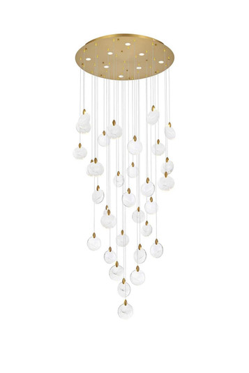 Avery LED Chandelier in Satin Gold (173|1012G42SG01CR)