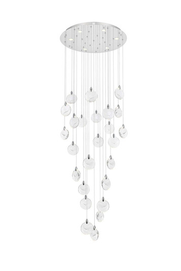 Avery LED Chandelier in Chrome (173|1012G36C01CR)