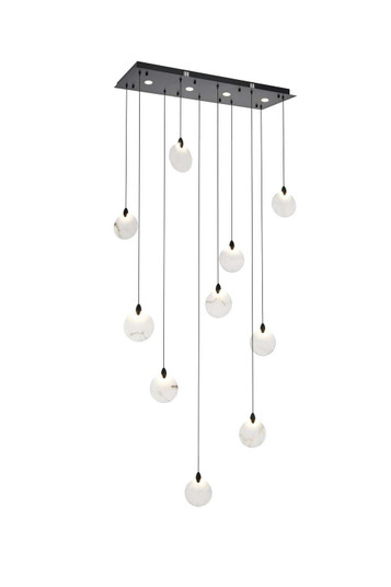Avery LED Pendant in Black (173|1012D42BK11ST)