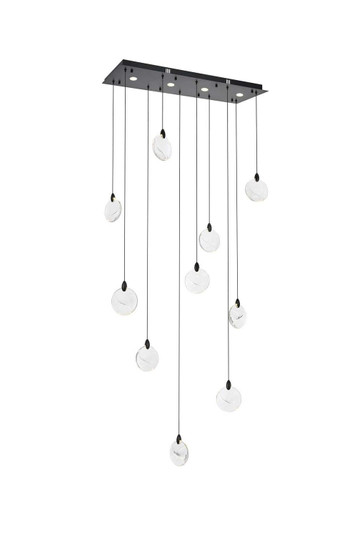 Avery LED Pendant in Black (173|1012D42BK01CR)