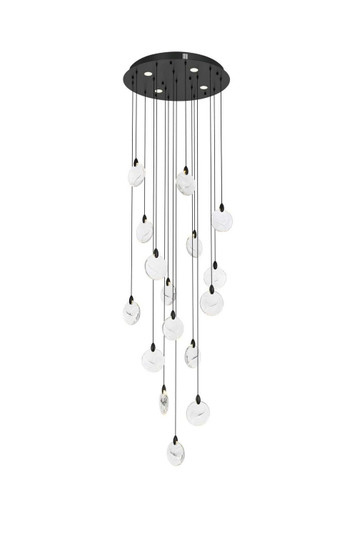 Avery LED Pendant in Black (173|1012D28BK01CR)