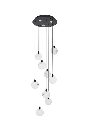 Avery LED Pendant in Black (173|1012D20BK11ST)