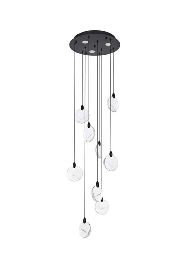 Avery LED Pendant in Black (173|1012D20BK01CR)