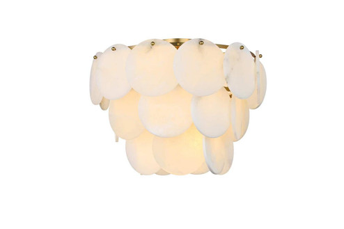 Charlotte 12 Light Flush Mount in Satin Gold (173|1010F20SG11ST)