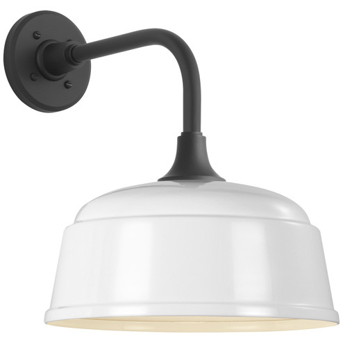 Academy Barn Light LED Barn Light in Matte Black (268|TOB2808MBKS6WHT)