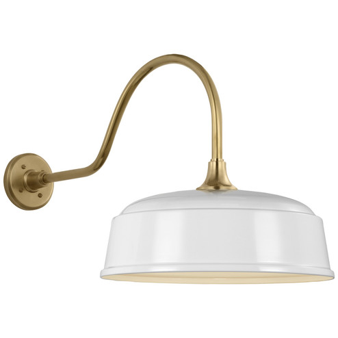 Academy Barn Light LED Barn Light in Hand-Rubbed Antique Brass (268|TOB2802HABS7WHT)