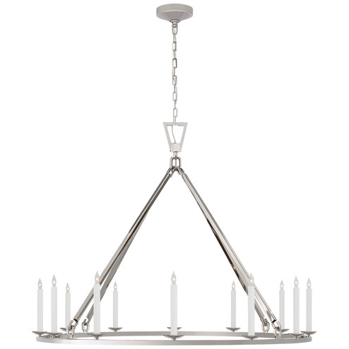 Darlana Ring 12 Light Chandelier in Gild (268|CHC5173G)