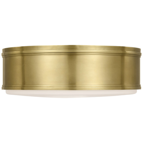 Marden LED Flush Mount in Antique-Burnished Brass (268|CHC4063ABWG)
