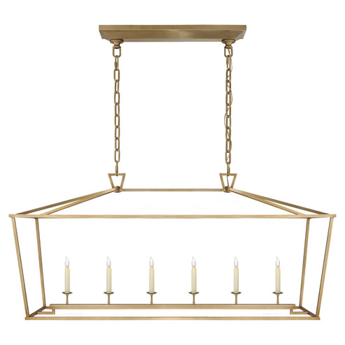 Darlana Six Light Lantern in Gild (268|CHC2166G)