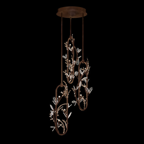 Volare 12 Light Pendant in Brushed Bronze (48|1001618)