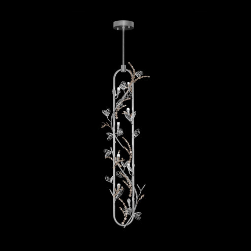 Volare Eight Light Pendant in Patinated Silver (48|1001606)
