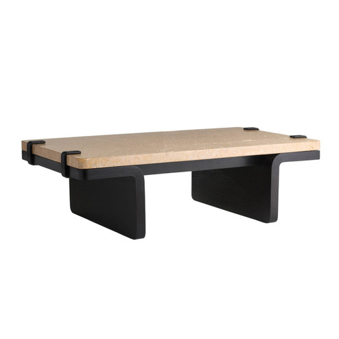 Europa Coffee Table in Natural/Ebony (314|FCI33)