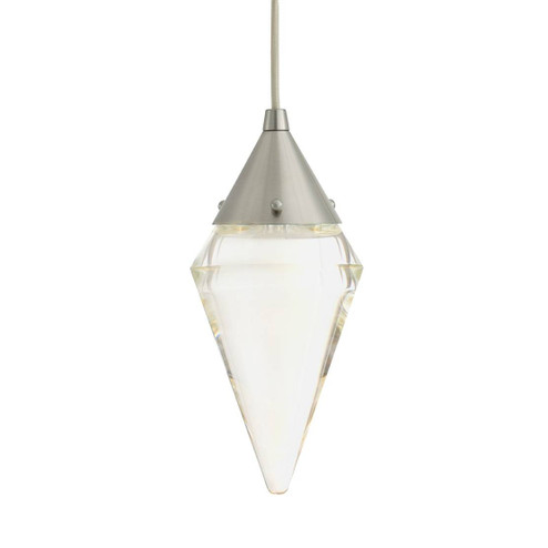 Berkley LED Pendant in Clear/Vintage Silver (314|DPC39)