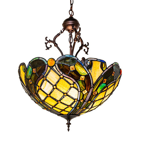 Capolavoro Three Light Pendant in Mahogany Bronze (57|296918)