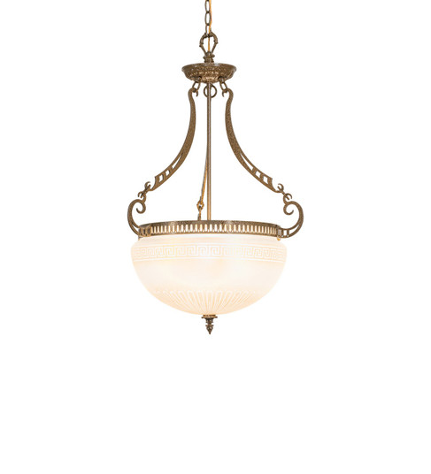 Ovum Aquinum Three Light Pendant in Nugold (57|296260)