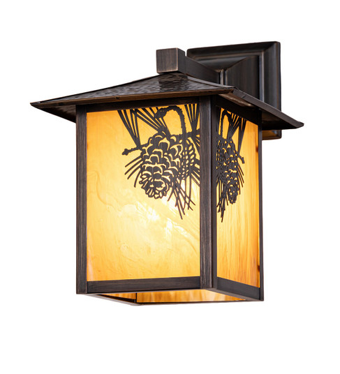 Seneca One Light Wall Sconce in Hi-Lited Craftsman Brown (57|293936)