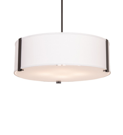 Cilindro Four Light Pendant in Solar Black (57|293015)