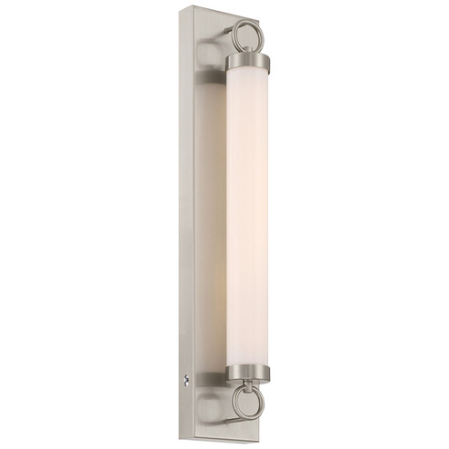 Eliza LED Wall Sconce in Brushed Steel (18|61091LEDDCSBSOPL)