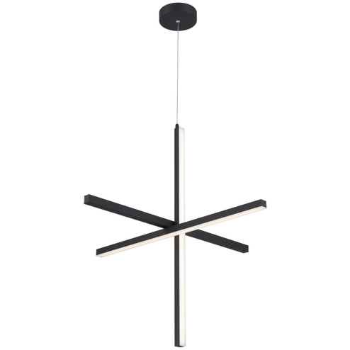 Vega LED Pendant in Black (18|52065LEDDBLACR)