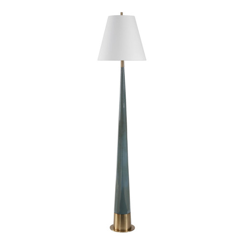 Riccardi One Light Floor Lamp in Antique Brass (52|30751)