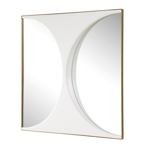 New Moon Wall Decor in White (52|03508)