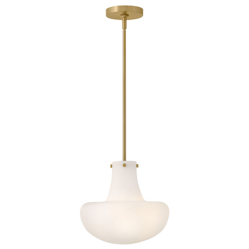 Molly LED Pendant in Lacquered Brass (531|84497LCB)