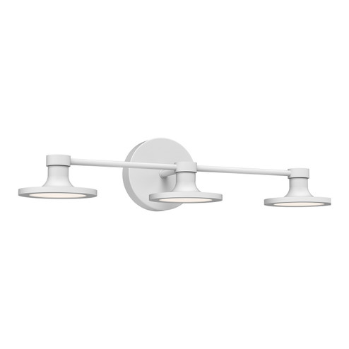 Issa LED Vanity Light in White (452|VL418021WHUNV)