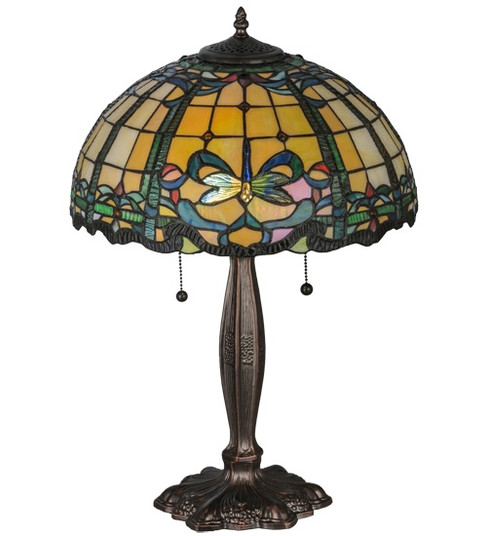 Dragonfly Two Light Table Lamp in Mahogany Bronze (57|138585)