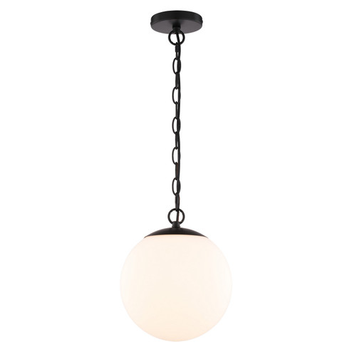 Linden One Light Pendant in Matte Black (63|P0455)