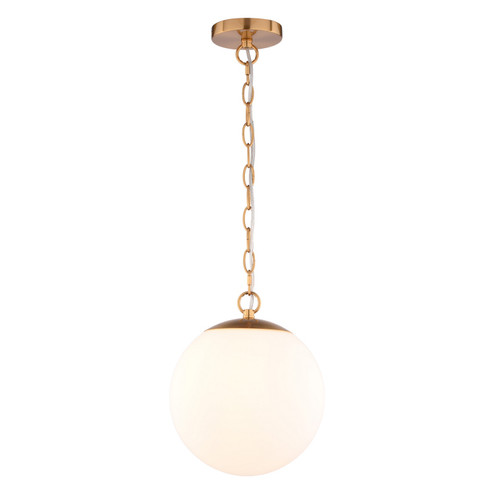 Linden One Light Pendant in Muted Brass (63|P0454)