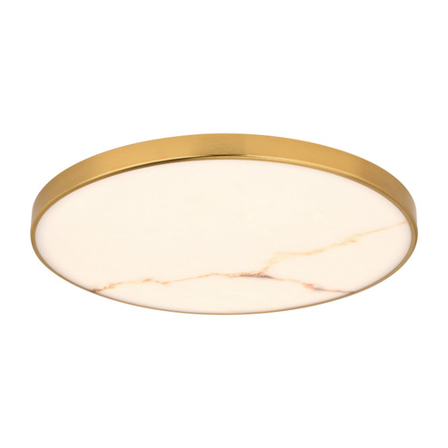 Aurelia LED Flush Mount in Brushed Brass (63|C0357)