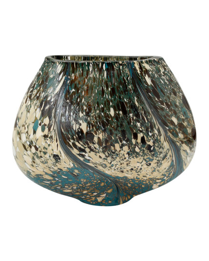 Irida Vase in Black / Beige / Green (142|12001119)