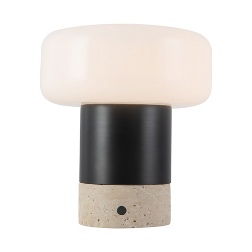 Niko LED Table Lamp in Urban Bronze/Matte Opal Glass (452|TL361707UBGO)