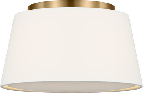 Hale Two Light Flush Mount in Estate Brass (454|SCRJFM197EBSWL)