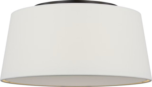 Hale Three Light Flush Mount in Aged Iron (454|SCRJFM196AIWL)