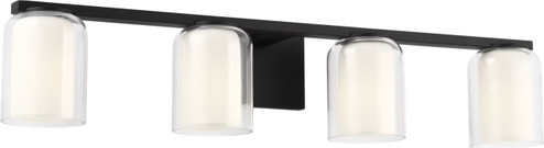 Holden Four Light Vanity in Midnight Black (454|SCDJVN132MBKBCGMG)