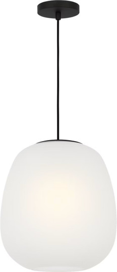 Nico One Light Pendant in Midnight Black (454|SCDJPD136MBKEG)