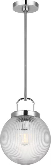 Preston One Light Pendant in Chrome (454|SCDJPD129CHRG)
