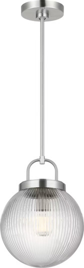 Preston One Light Pendant in Brushed Nickel (454|SCDJPD129BNRG)