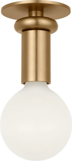 Malcolm One Light Solitaire in Satin Brass (454|SCDJFM146SB)