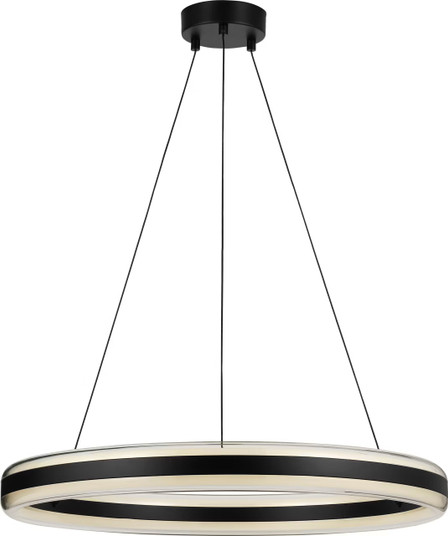 Colt LED Chandelier in Midnight Black (454|SCDJCH13730MBKCA)