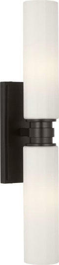 Fairfax Two Light Vanity in Aged Iron (454|SCCHCVN108AIOEG)