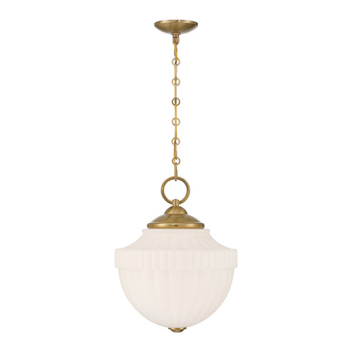 Montrose One Light Pendant in Warm Brass (51|769991322)